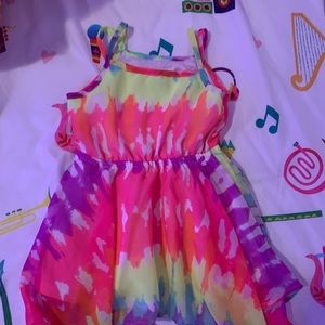 Tie dye toddler 2t dress